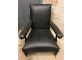Restoration Hardware Leather Chair