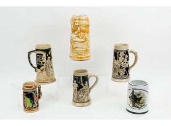 Collection Of German Steins