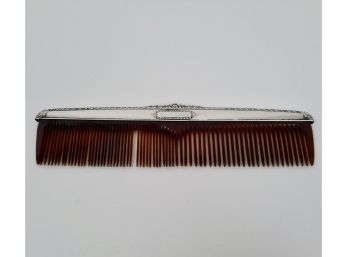 Saart Brothers (SLB) Sterling Silver Comb  - 0.380 Troy Ou.