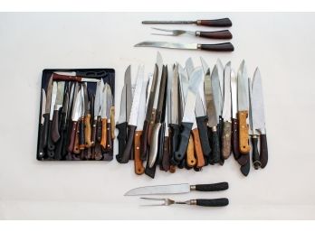 Large Assortment Of Vintage Knives