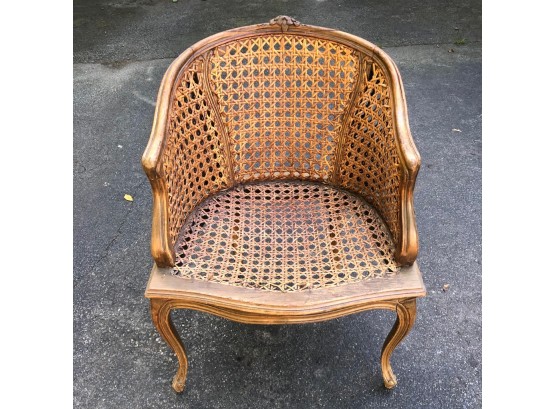 Italian Louis XV Style Cane-Back Chair