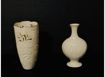 Pair Of Lenox Vases/RIVER EDGE NJ PICKUP 11/23