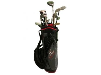 Golf Bag And Clubs Including Titleist, TaylorMade, And Spalding/WESTWOOD NJ PICKUP 11/24