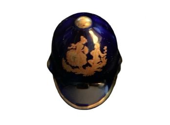 LIMOGES France Porcelain Cobalt Blue 24k Gold - Cap/RIVER EDGE NJ PICKUP 11/23