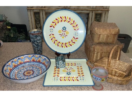 Baskets, Trays & More