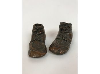 Bronzed Baby Shoes