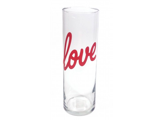 Love Vase By Libbey Glass