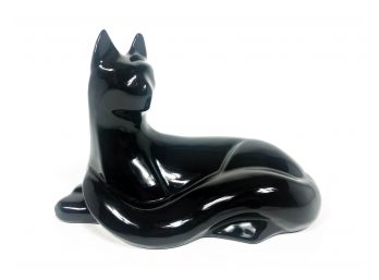 Haegar Black Ceramic Cat