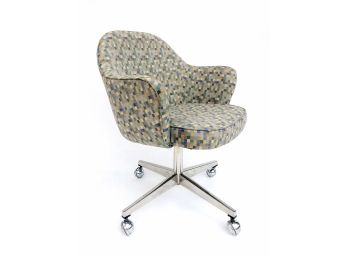 Mid Century Upholstered Office Chair