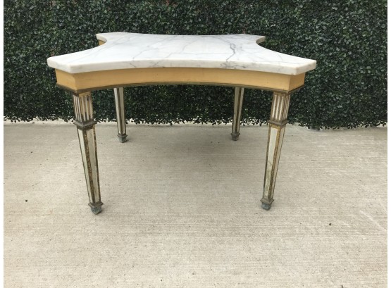 Vintage Marble Top Side Table