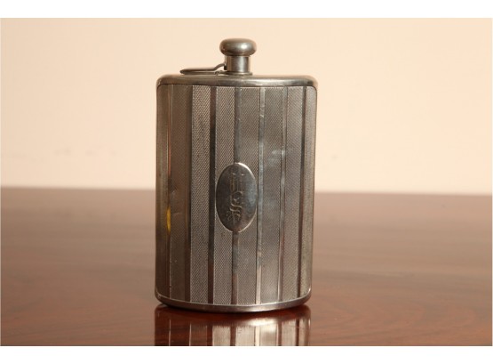 German Silverplate Flask