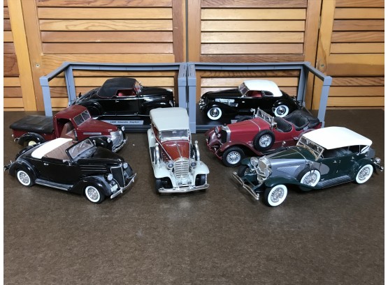 Seven Fairfield Mint Vintage Model Cars