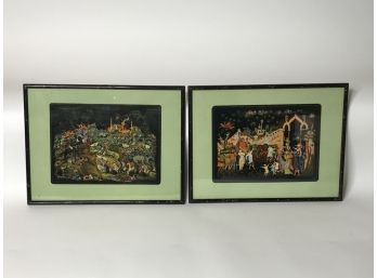 Two Italian Framed Prints