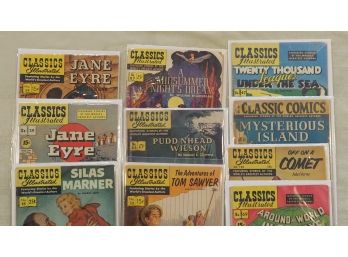 Classics Illustrated Jules Verne And Samuel Clemons (10)