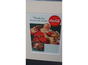Classic 1930's Santas Coca Cola Advertisements