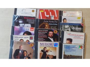 CD Classical Collection Vivaldi, Issac Stern, Yo Yo Ma & More (14) Lot #2