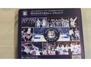 Awesome University Of Connecticut Basketball Vault Commemorative Book