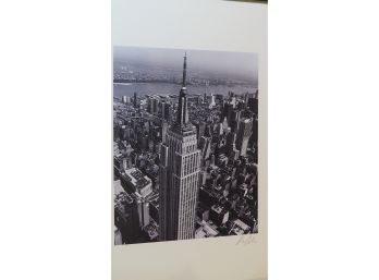 Fantastic Empire State Building B&W Photo