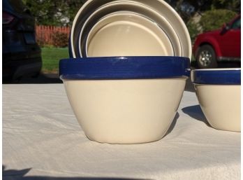 Stoneware Mixing Bowl Set From Portugal