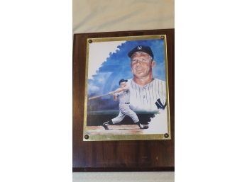 Very Cool Micky Mantle Portrait & DVD