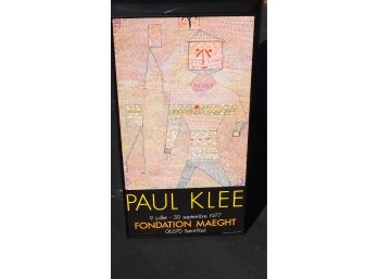Rare Paul Klee Exhibition Poster