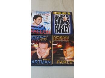 Great SNL Lot, 2 Books On The Iconic Show & 7 Best Of ... DVD's