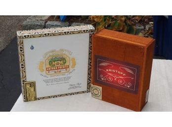 Vintage Wooden Cigar Boxes