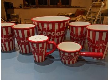 Amazing Ceramic Popcorn Set, Movie Time!