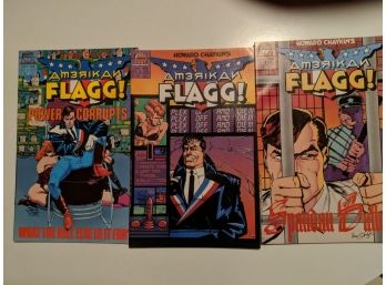 American Flagg Comics 2nd Series #1-6, 9 & 10