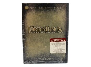 NEW! The Lord Of The Rings: The Motion Picture Trilogy Special Extended DVD Edition 12 Disc Set