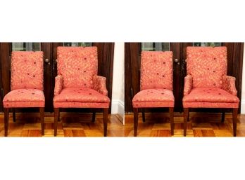 Set Of Four Mitchell & Gold Bob Williams Dining Chairs