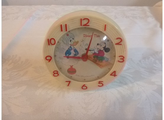 Disney Time Alarm Clock - Mickey Mouse & Donald Duck