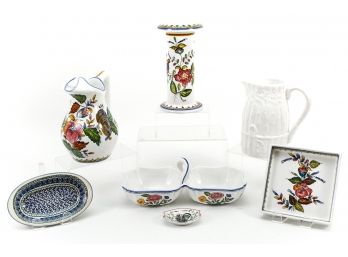 Collection Of Portuguese Pottery