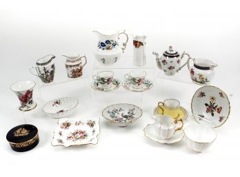 Collection Of Porcelain - 21 Items In Total