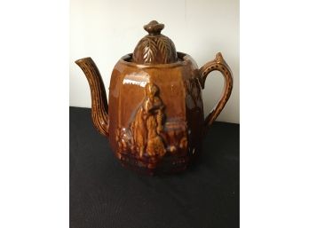 Old Brown Tea Pot