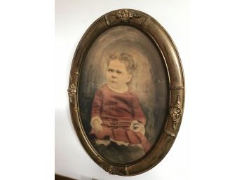 Very Old Child's Portrait