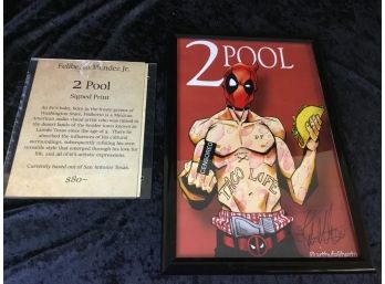 Singed 2 POOL With Authenticity