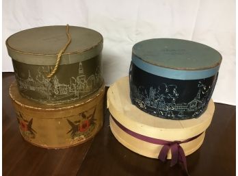 STUNNING HATS AND HAT BOXES