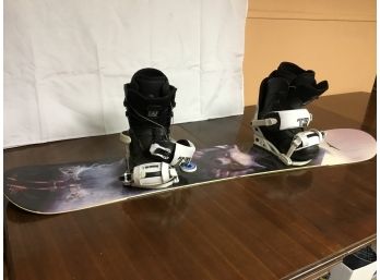 Snow Board And Boots