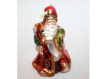 New Waterford Santa Ornament