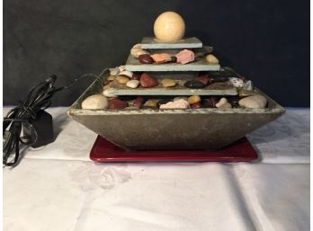 Rolling Ball Three Tier Tabletop Zen Fountain