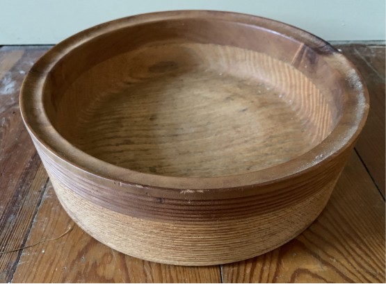 Hand Spun Wooden Bowl