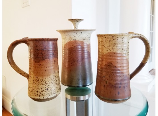 Decorative Earthenware Pottery Vessels