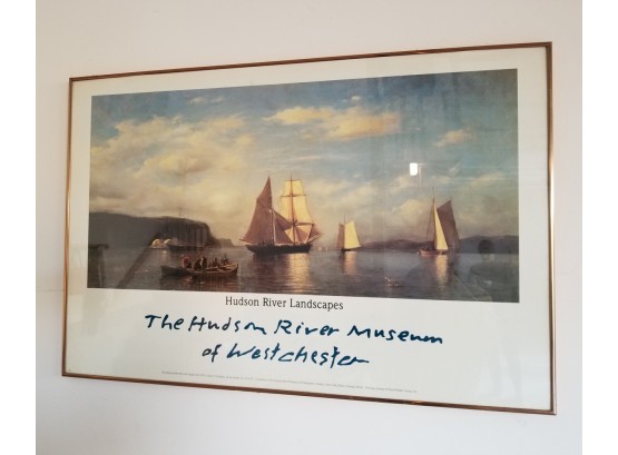 Framed Hudson River Museum Print