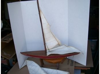 Sail Boat With Stand