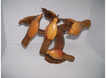 Bird Wood Sculpture