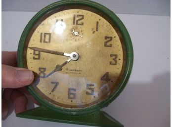Waterbury Alarm Clock Vintage