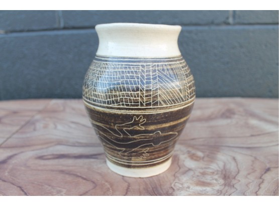 Awesome Ceramic White Clay Vase