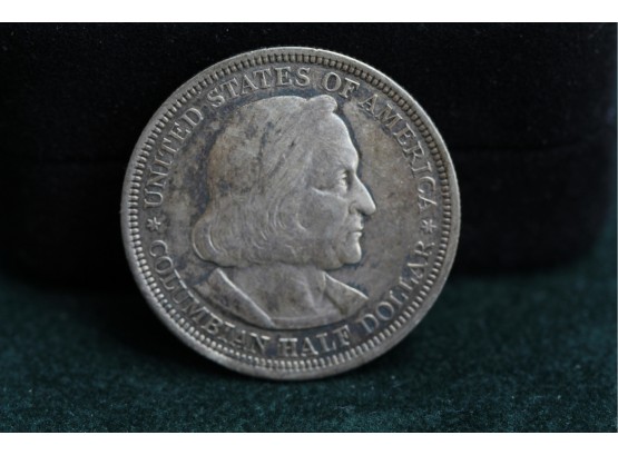 1893 Columbian Exposition Silver Half Dollar Coin