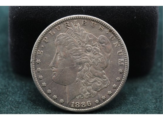1886 S Silver Mrgan Dollar